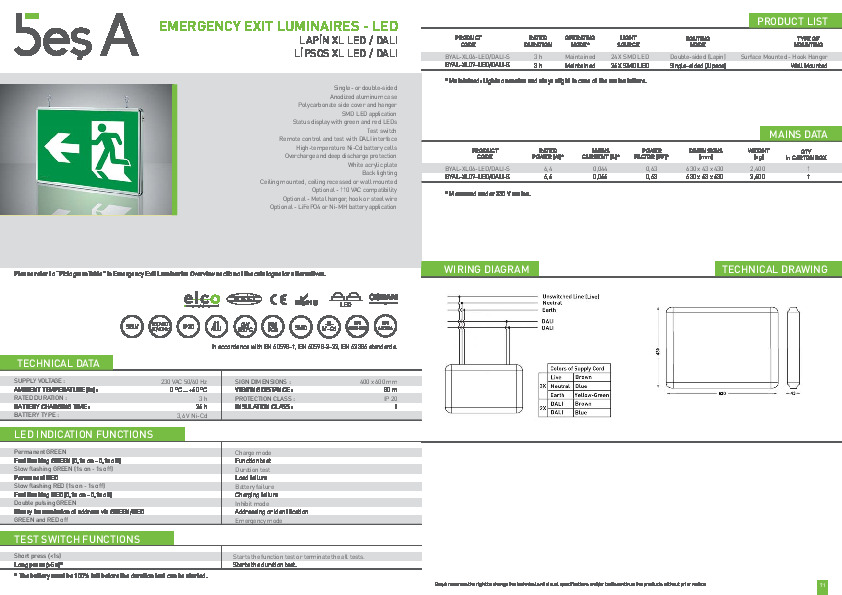 Bes A Product Catalogue LAPIN XL & LIPSOS XL LED (DALI)