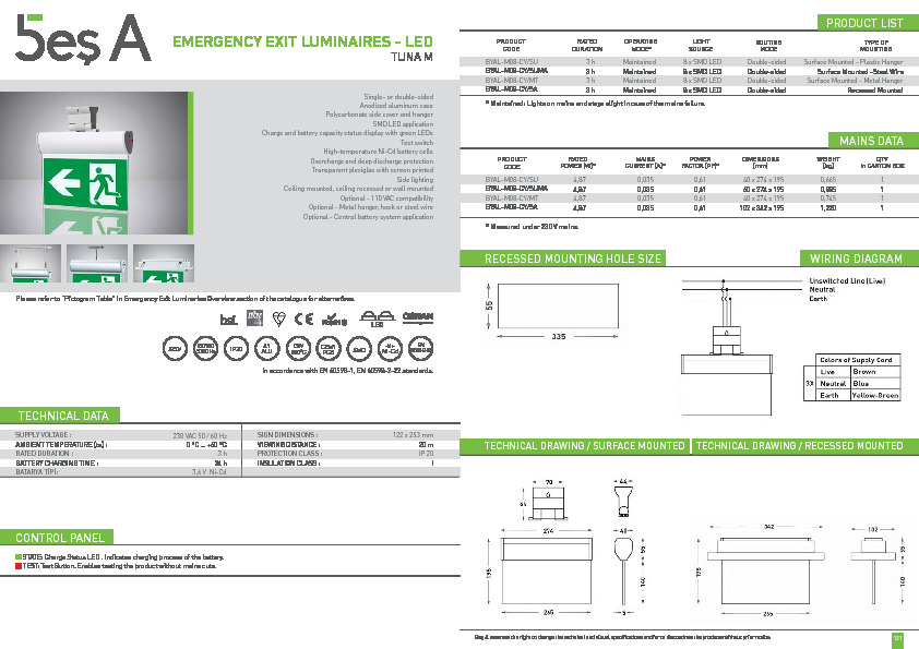 Bes A Product Catalogue TUNA M