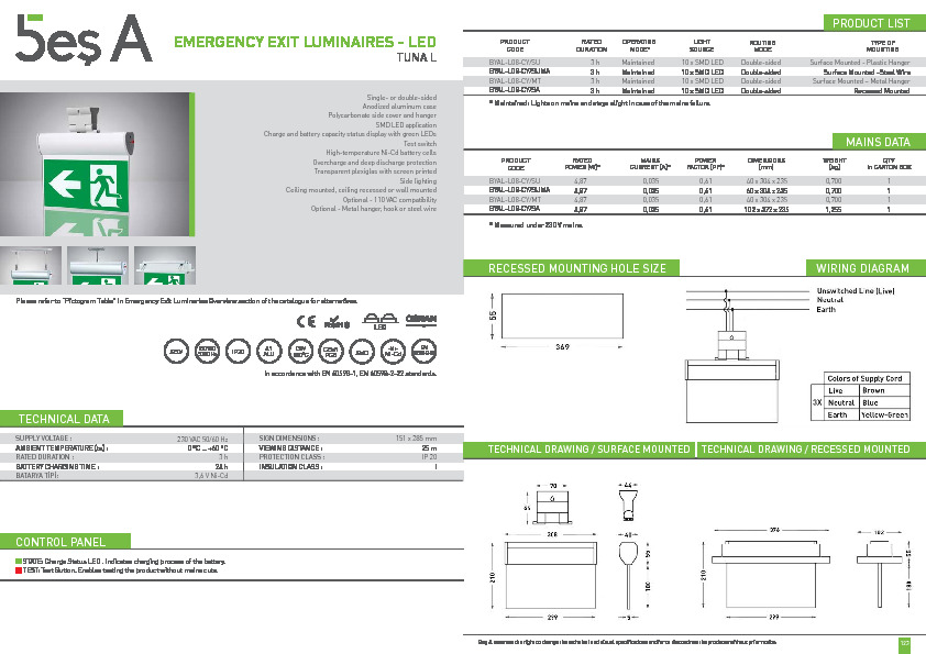 Bes A Product Catalogue TUNA L