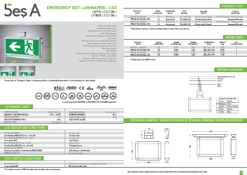 Bes A Product Catalogue LAPIN & LIPSOS LED (DALI)