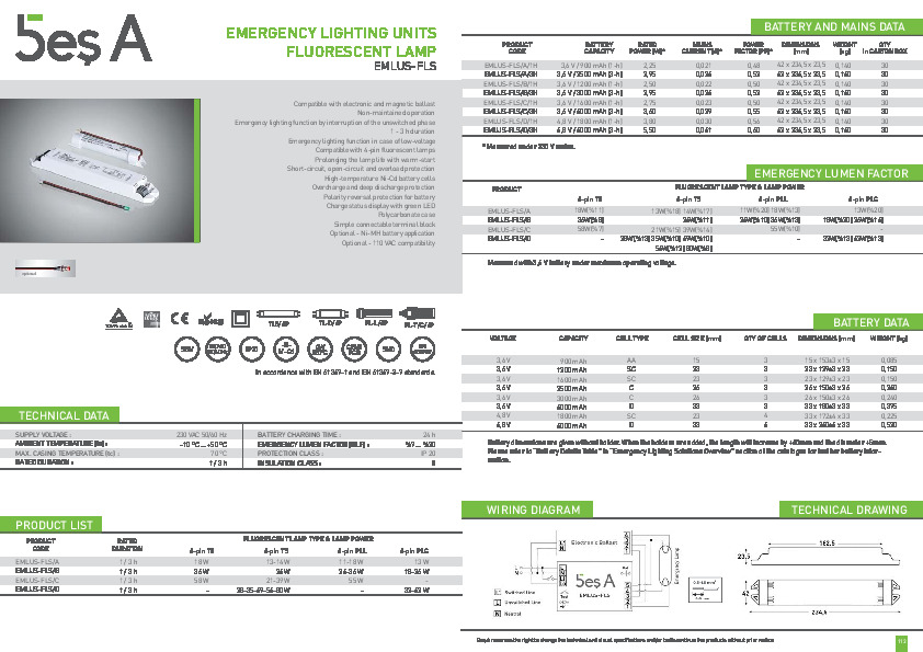 Bes A Product Catalogue EMLUS-FLS