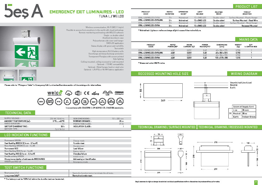 Bes A Product Catalogue TUNA L (WELCO)