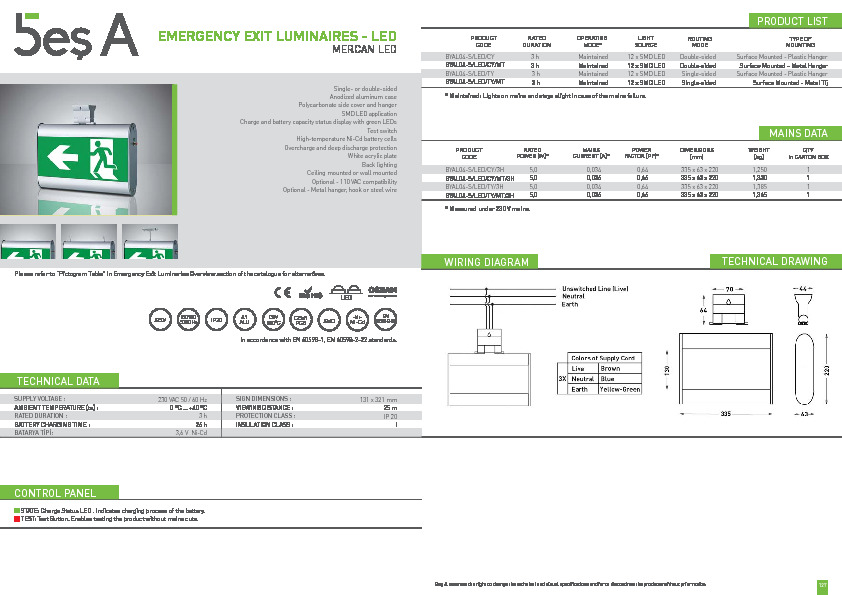Bes A Product Catalogue MERCAN LED