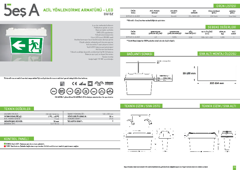 Beş A Ürün Kataloğu ORFOZ